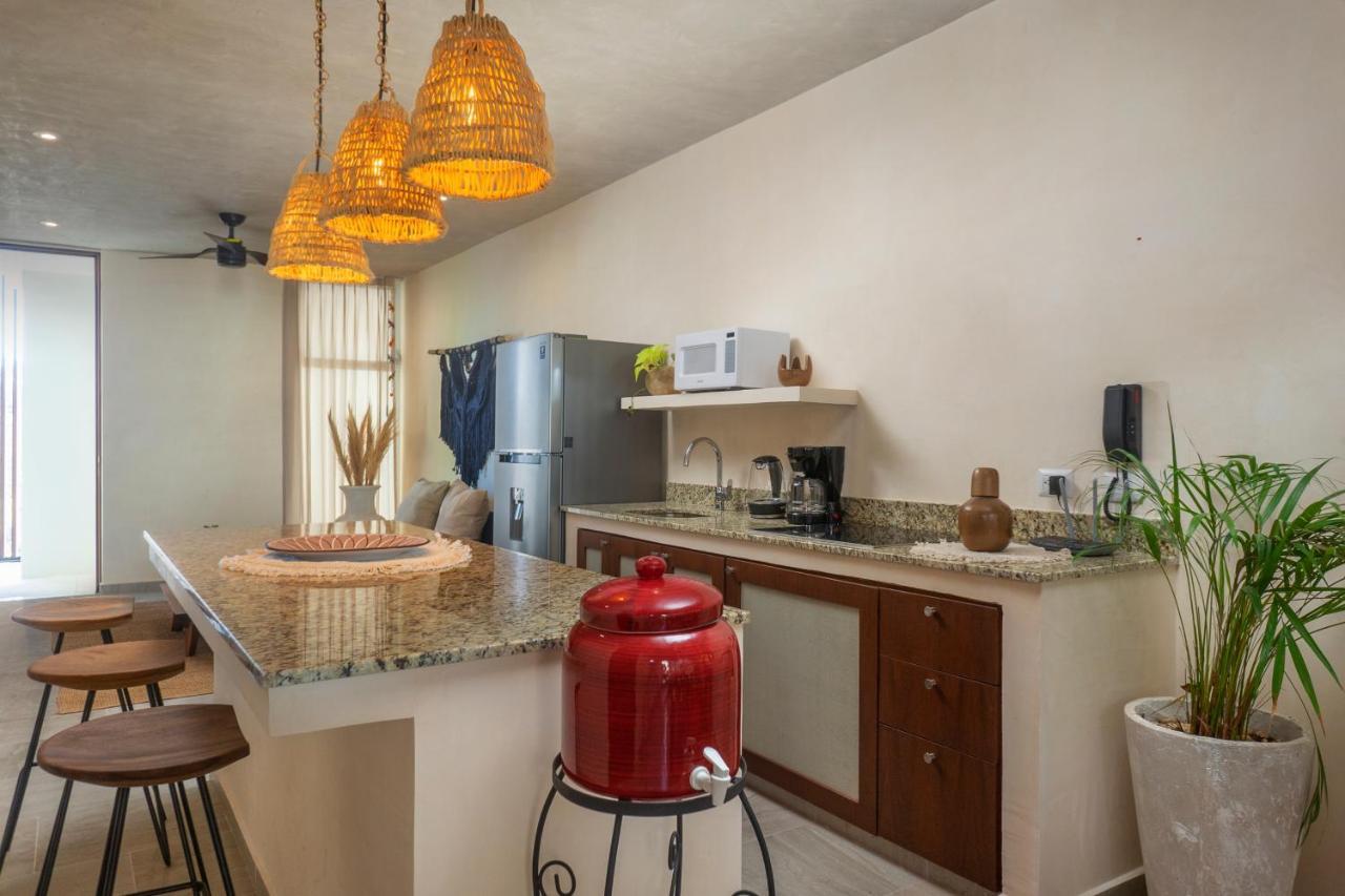 Luxury Condo For 4 With Access To Pool - A203 Тулум Экстерьер фото