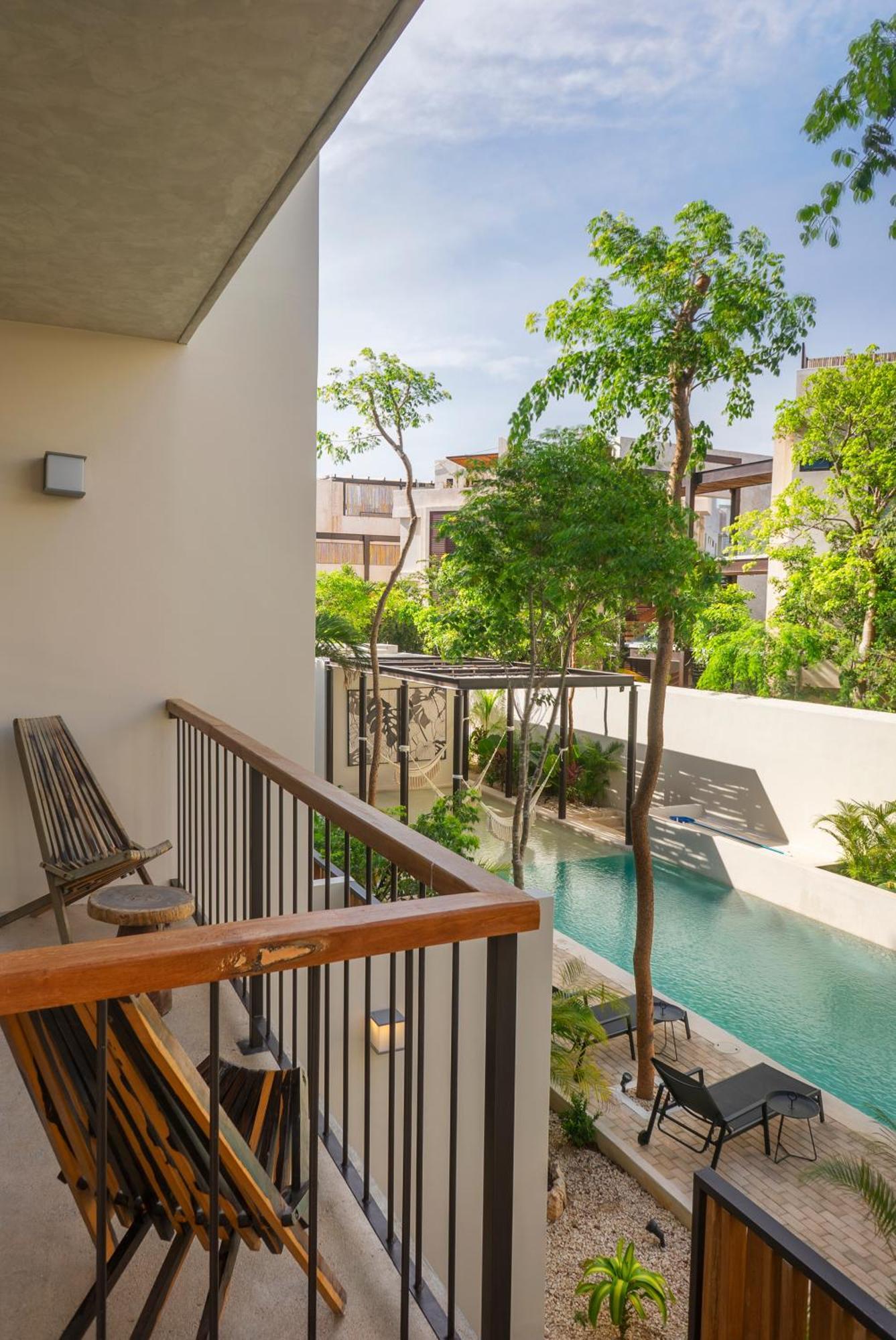 Luxury Condo For 4 With Access To Pool - A203 Тулум Экстерьер фото