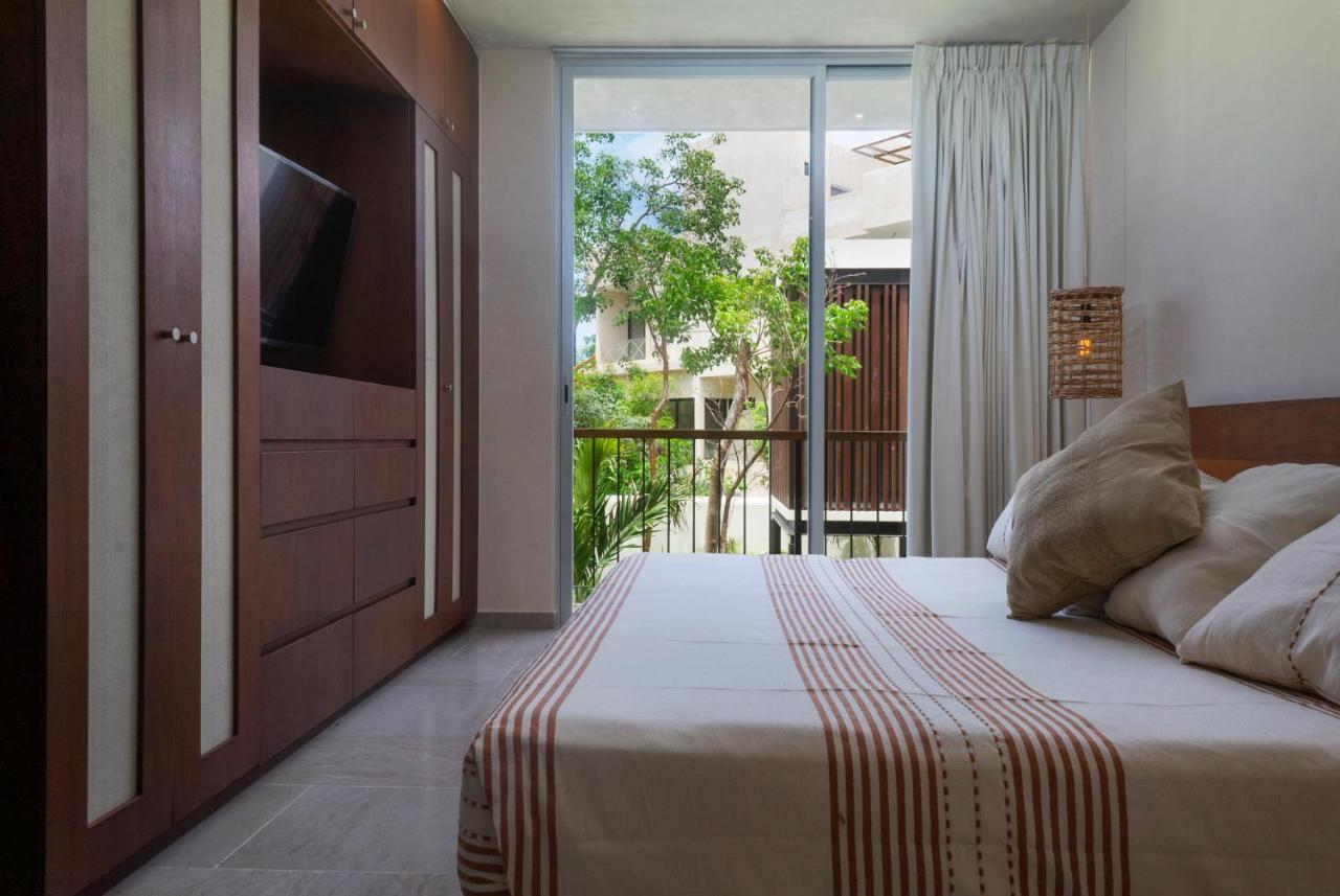Luxury Condo For 4 With Access To Pool - A203 Тулум Экстерьер фото
