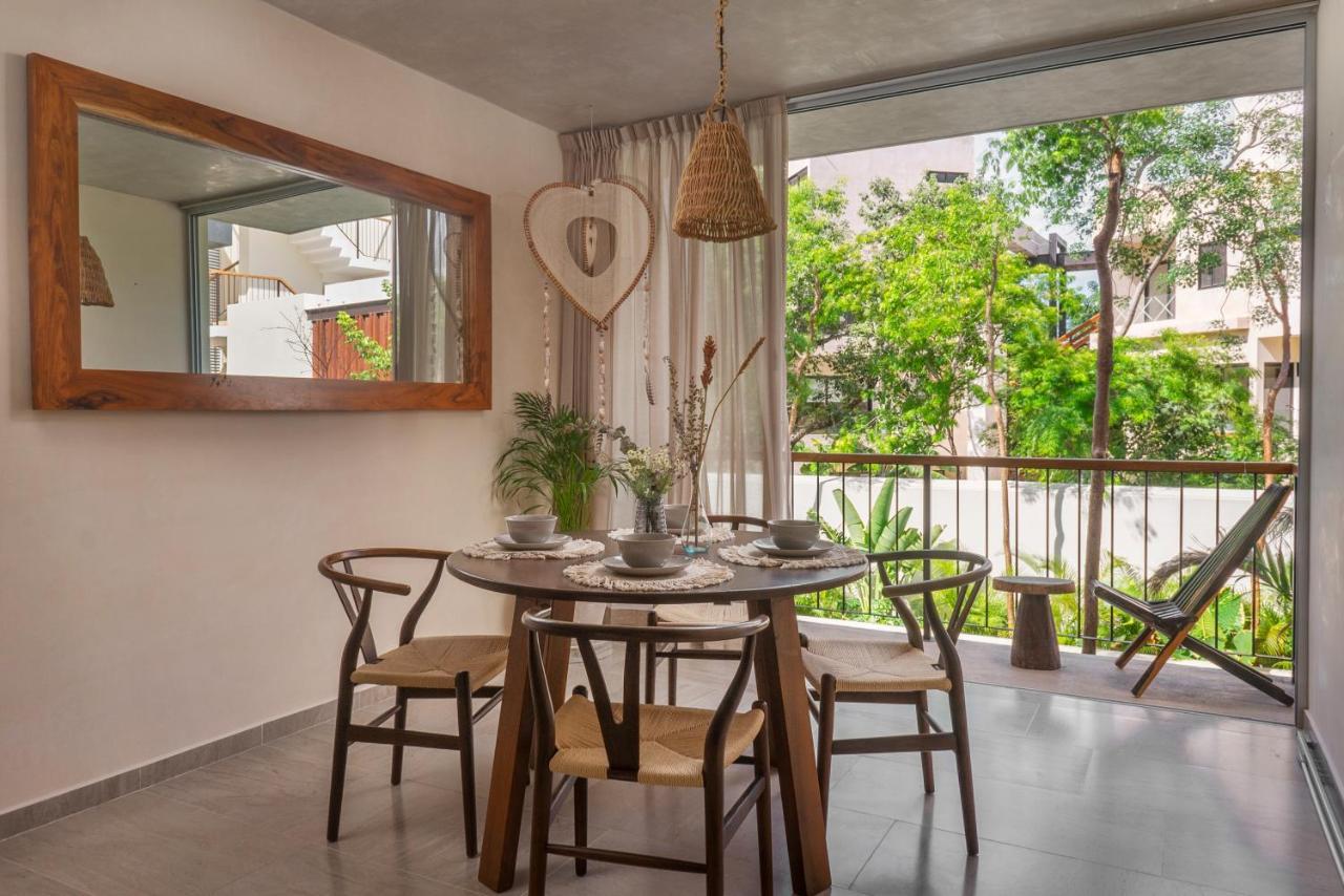 Luxury Condo For 4 With Access To Pool - A203 Тулум Экстерьер фото